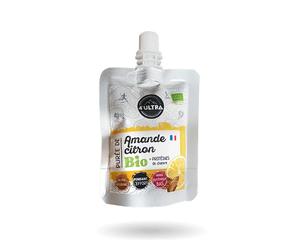 Purée énergétique bio 4ultra - Amande, citron