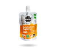 Purée énergétique salée bio 4ultra - Patate douce, butternut x 10