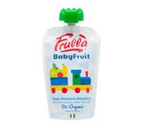 PURÉE POMME-BANANE ET FRAMBOISE SANS GLUTEN BIO 100 g - FRULLA (NATURA NUOVA)