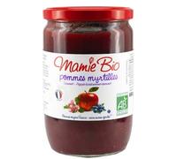 Purée Pomme Myrtille Sans Sucres Ajoutés