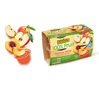 PUREE POMME PECHE 4X100G