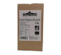 PURÉE POMMES ABRICOTS 3KG, CÔTEAUX NANTAIS, UNITÉ