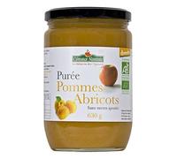PURÉE POMMES ABRICOTS DEMETER 630G, CÔTEAUX NANTAIS, UNITÉ