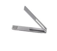 PUREFAA Support de téléphone invisible de 1,5 mm - Design plat - Support adhésif pliable pour smartphones et tablettes - Support de téléphone invisible pour le chargement