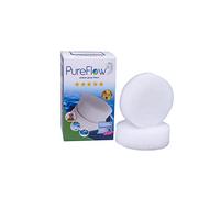 PureFlow Lot de 2 filtres de skimmer n° 13 - Préfiltre efficace pour piscines - Élimine 99,9 % des insectes et de la saleté - Protège le filtre principal contre les impuretés - Désinfection sans