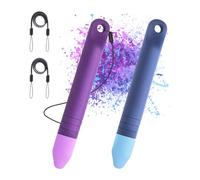 PureGear Lot de 2 stylets pour enfants avec sangles, pour écrans tactiles, compatibles avec iPad, tablettes, Kindle, iPhone et tous les appareils à écran tactile (bleu et violet)
