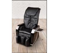 PureHaven Fauteuil de massage à pièces 118x76x76 cm 6 types de massage Massage du dos, des pieds et des fesses Utilisation simple Economie d'énergie Similicuir de haute qualité Noir