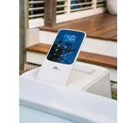 Purehaven MSpa Whirlpool Oslo Saphire 2025 - Jacuzzi gonflable d'extérieur 160x160x65 cm pour 6 personnes avec 120+8 jets de massage, chauffage PTC, UVC-Desi