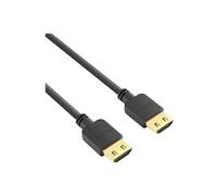 PureInstall Series - High speed - câble HDMI avec Ethernet - HDMI mâle pour HDMI mâle - 50 cm - blindé - noir - sans halogène, support 4K