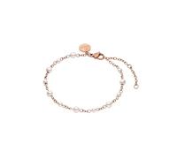 Purelei Adore Pearl Bracelet en acier inoxydable avec perles de coquillage, look élégant et intemporel, parfaitement combinable avec la chaîne à breloques Adore, Eine Grösse, Acier inoxydable, Agate