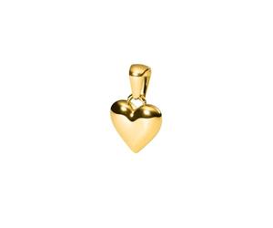 Purelei® Aloha Love Charm Breloque en forme de cœur en acier inoxydable plaqué or, symbole d'amour et de compassion, 12,4 x 11,8 mm, doré/argenté/or rose