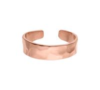 PURELEI Bague 'Big Shiny Adjustable' or rose, Taille 53-54