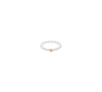 Purelei® Shiny Bloom Bague (or, argent, or rose), étanche, extensible en perles pour femme, élégant anneau avec perles Seashell, cadeau pour femme, différentes tailles