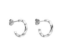 PURELEI Boucles d’oreilles femme - Créoles acier inoxydable 1,5 cm, résistantes à l’eau, style élégant doré, bijoux moderne confort pour tous les jours