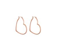 PURELEI Boucles d'oreilles 'Big Love' or rose, Taille Taille unique