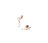 PURELEI Boucles d'oreilles 'Elegant Pearl' or rose, Taille 5 mm
