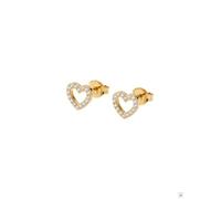 Purelei Boucles D'Oreilles En Forme De Cœur Pour Femme En Acier Inoxydable Avec Zircone Bijoux Intemporels Élégants Cadeau Pour Femme