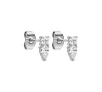 PURELEI Boucles d'oreilles 'Eternal Flame' argent / transparent, Taille Taille unique