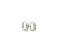 PURELEI Boucles d'oreilles 'Green Love' vert gazon / argent, Taille One Size