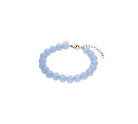 PURELEI Bracelet 'Blue Lagoon' bleu clair / or rose, Taille 16 - 20 cm