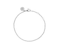 Purelei® Bracelet Brave (or, argent, or rose), bracelet étanche en filigrane pour femme, bracelet simple en acier inoxydable, cadeau pour femme, longueur réglable de 16 à 19 cm, 16 cm, acier