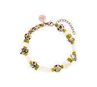 PURELEI Bracelet 'Coast' or rose / olive / blanc, Taille One Size