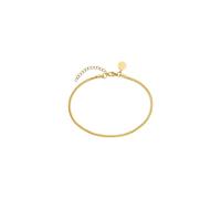 Purelei Bracelet de Cheville Femme Chaîne Serpent Carrée Réglable 21-25cm Acier Inoxydable Plaqué Or Étanche Élégant Été Bijoux Minimaliste Doré Argenté Rose