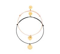 PURELEI Bracelet 'Fate' or / rose ancienne / noir, Taille 26