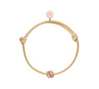 PURELEI Bracelet 'Knot' beige / or rose, Taille One Size