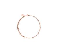 Purelei® Kumu O Mix Bracelet (Or rose) - Bracelet gourmette élégant et fantaisie pour femme - Acier inoxydable plaqué or 18K - Longueur réglable en 16,5/18,5/20 cm - Inspiration Hawaïenne