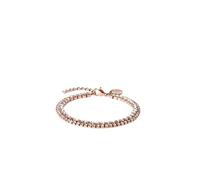Purelei® Bracelet pour femme en acier inoxydable plaqué or 18 carats avec zircons blancs - Bracelet festif réglable de 16 à 19 cm - Résistant à l'eau, Eine Grösse, Acier inoxydable, Agate