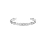 Purelei Bracelet vintage Love - Imperméable et réglable - Bracelet texturé avec motif Aloha en acier inoxydable et plaqué or 14 K/18 carats - Pièce de déclaration avec charme vintage, S/M, Acier