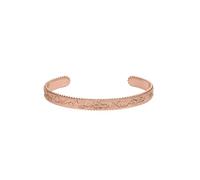 Purelei Bracelet vintage Love - Imperméable et réglable - Bracelet texturé avec motif Aloha en acier inoxydable et plaqué or 14 K/18 carats - Pièce de déclaration avec charme vintage, S/M, Acier