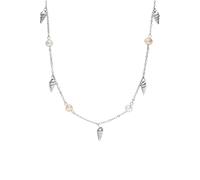 PURELEI Chaîne 'Akala' argent / blanc perle, Taille One Size