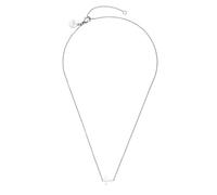 Purelei Chaîne croisée latérale, imperméable et réglable, en acier inoxydable avec pendentif en forme de croix latérale, plaqué or 14 K/18 carats, symbole moderne de force et d'équilibre, Eine Grösse