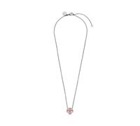 PURELEI Chaîne 'Cuore Rosé' rose / argent, Taille 40 - 45cm