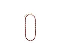 PURELEI Chaîne 'Horizon' or / rouge rubis, Taille 50 - 55cm