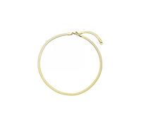 Purelei® Choker I'lalo, Collier pour femmes en acier inoxydable, Ras de cou résistant à l'eau avec chaîne serpent, Longueur réglable 35-40 cm, Cadeau pour femme