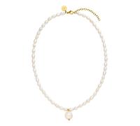 PURELEI Chaîne 'Pearlfection' or / blanc perle, Taille One Size