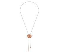 Purelei Chaîne Shell Drop - Imperméable et réglable - Chaîne en acier inoxydable avec pendentif en forme de coquillage - Plaqué or 14 K/18 carats - Look élégant avec des vibes Aloha, Eine Grösse