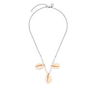 PURELEI Chaîne 'Shell Pendant' or rose / argent, Taille 50 - 55cm