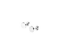 PURELEI® Clous d'oreilles pour homme - Boucles d'oreilles rondes en acier inoxydable or (plaqué or 18 carats) ou argent - Design minimaliste - 7,5 mm de diamètre - Bijoux intemporels pour homme