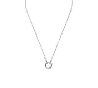 Purelei Collier à breloques avec perles - Chaîne réglable en acier inoxydable avec perles de coquillage - Combinable individuellement avec des breloques - Look élégant pour le quotidien et les moments