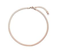 Purelei Collier Choker Femme en Acier Inoxydable, Ras de Cou Chaîne Serpent, Résistant à l'Eau, Longueur Réglable 35-40 cm, Cadeau Élégant, Mode Tendance