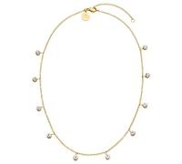 Purelei Collier Femme Acier Inoxydable - Collier Luna Résistant à l’Eau, Réglable 40-45 cm, Bijou Élégant avec Pendentif Style Moderne pour Tous Les Jours