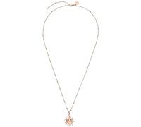 Purelei Collier Femme Acier Inoxydable Résistant à l’Eau - Collier Soleil Or Rose Élégant, Longueur Réglable 50-55 cm, Bijou Estival Chic et Durable pour Toutes Occasions