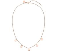 Purelei® Collier Kalea, Collier pour femmes en acier inoxydable, Chaîne résistante à l'eau avec 5 pendentifs, Longueur réglable 40-45 cm, Cadeau pour femme