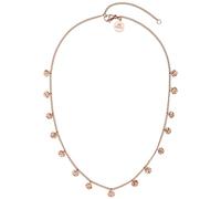 Purelei Collier Malihini, Collier femme en acier inoxydable, Chaîne résistante à l'eau avec pendentifs, Cadeau pour femme, Longueur réglable 35-40 cm