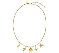 Purelei® Collier Nautique Bijou pour Femmes (Or) - Acier Inoxydable Durable - Résistant à l'Eau - Longueur réglable 40-45 cm - Style Contemporain pour Femmes