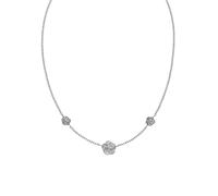 Purelei Collier rose en velours - Imperméable et réglable - Chaîne en acier inoxydable avec trois pendentifs roses et plaqué or 14 K/18 carats - Attire tous les regards avec une touche romantique